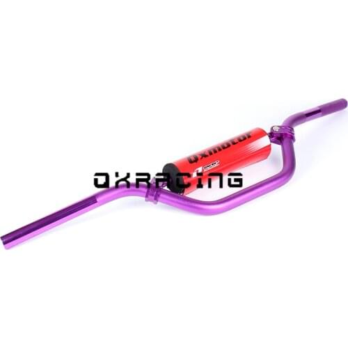 Motorcycle Aluminum 22mm Handlebar for dirt pit bike 7/8" inch Handle bar motocross off road