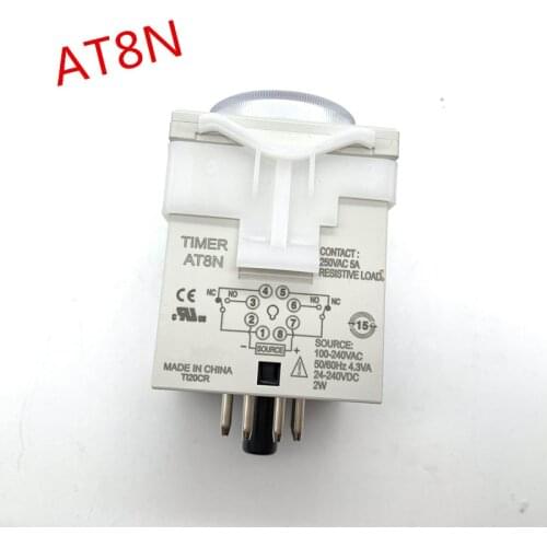 AT8N 100% New & Original Multi-Range Timer Relay