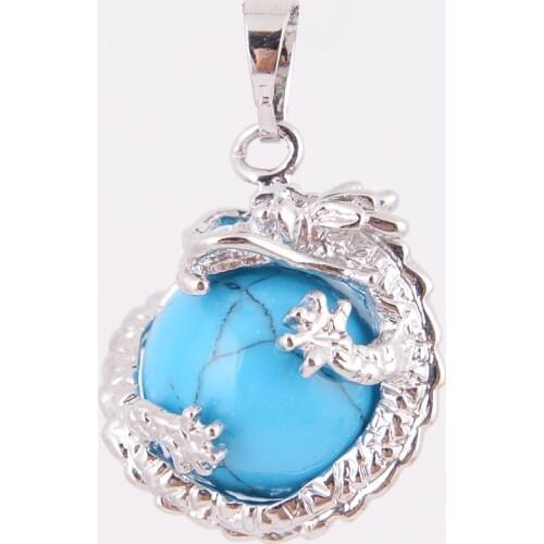 Natural Stone Dragon Claw Pendants for Necklace Pink Quartz Tiger Eye Lapis Lazuli Green Aventurine for Women Jeweller D564-D566