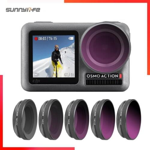 Diving Filter CPL Polar Filter for DJI OSMO Action ND 4 8 16 32 UV Protect Lens Filter For OSMO Action Camera Lens Accessories