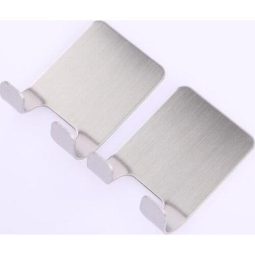 Hot 200pcs/lot Stainless steel Razor Holder Men Shaving Shaver Shelf Shaving Razor Rack Bathroom Home Viscose Wall Hooks Hanger