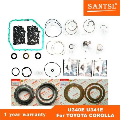 U340E U341E Auto Transmission Master Rebuild Kit Overhaul Fit For TOYOTA COROLLA Car Accessories Transnation Gearbox Parts