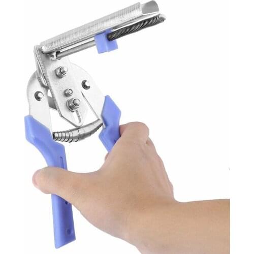 Fastening Clamp Poultry Cage Clamp Installation600 M Nail Chicken Rabbit Mink Fox Bird Dog Cage Clamp Installation Kit Tool