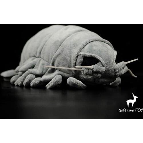 Soft Giant Isopod Doll Model Toys Cute Stuffed Animal Real Life Plush Bathynomus Giganteus Birthday Gifts Good Quality