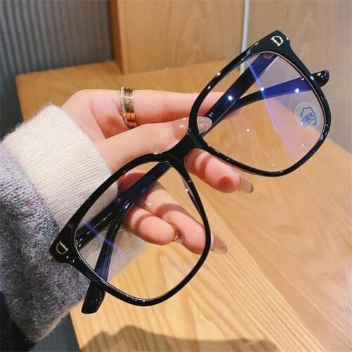 NEW Anti-Blue Glasses Fashion Women & Men Oversize Frame Optical Glasses Simplicity Spectacles Eyeglasses