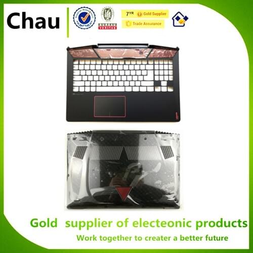 New For Lenovo Legion Y720-15IKB Y720-15 15.6" Upper Case Palmrest Cover & Bottom Case Cover