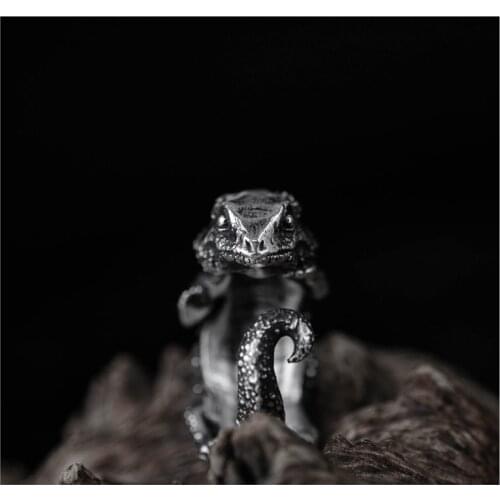 Adjustable Lizard Ring Cabrite Gecko Chameleon Anole Jewelry Free Size gift idea