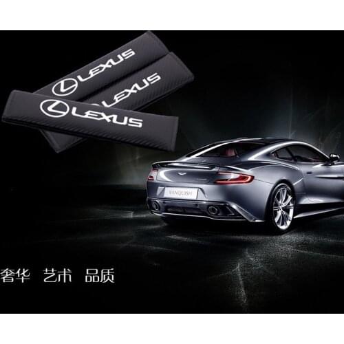 Auto Safety Strap Car Seat Belts Pillow Shoulder Protection for Mustang Shelby GT500 Cobra Taurus fusion Courier Ecosport