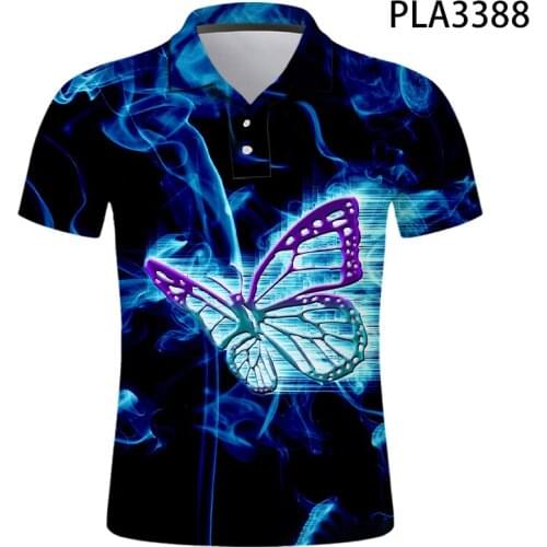 2020 New Fashion Men Polo Shirt Summer Short Sleeve Smoke 3D Printed Casual Streetwear Polo Homme Ropa Harajuku Cool Tops
