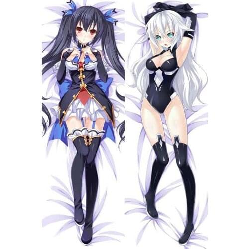 Japanese Customize Anime Hyperdimension Neptunia Noire Throw Otaku Dakimakura Gifts Bedding Hugging Body Pillow Case 150x50 CM