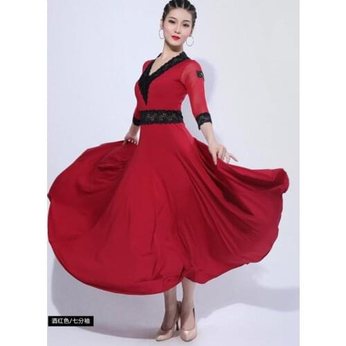 New ballroom Dress long ballroom dance DRESS for women waltz standard ballroom COSTUMES 1933