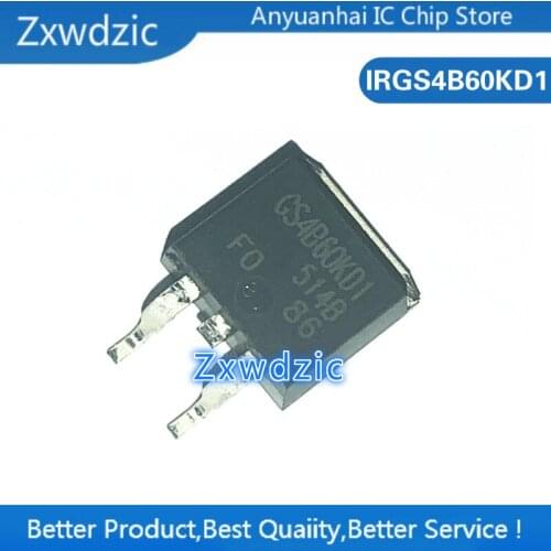 10PCS IRGS4B60KD1 TO263 GS4B60KD1 TO-263 GS4B60 GS4B60KDI
