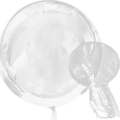 10Pcs Inflatable Handheld Transparent Cartoon Doll Balloon Children Kids Toy