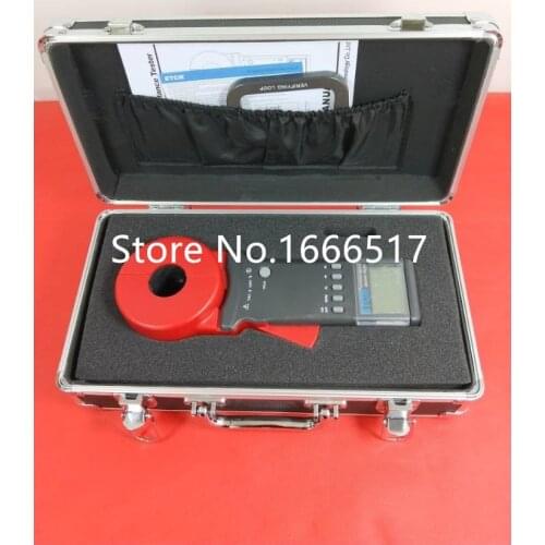 CE ETCR2100A+ Digital Clamp On Ground Earth Resistance Tester Meter 1-199 Brand new RH
