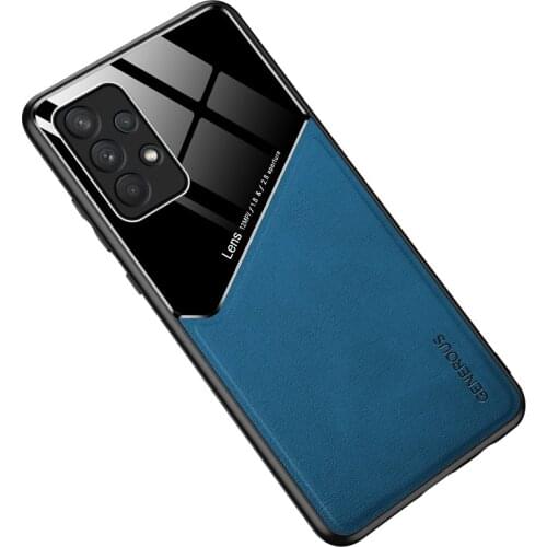 For Samsung Galaxy A32 A52 A72 Case luxury Leather texture Magnetic protective Back Cover Case For Samsung A02 A02S A12 A42 F62