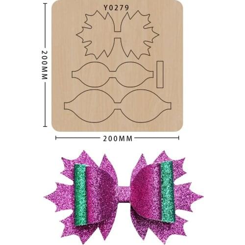 Wood Die Cut Mold Diy Pendant Scrapbooking Decoration Supplies Suitable For Die Cutting Machine