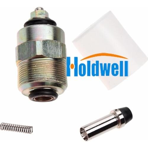 12V Engine Stop Solenoid Valve 17/918121 17-918121 17918121 for JCB MINI Crawler Excavators 8056 8060 8061 CTS 8080