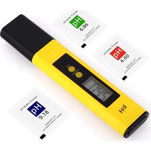 PH Meter for Water 0.01 High Accuracy Water Quality Tester with 0-14 PH Measurement Range for Household Drinking Water, Aquarium
