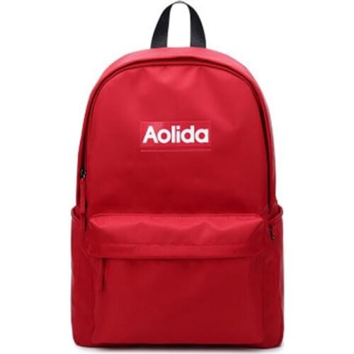 2019 new Korean female shoulder bag campus middle school student bag simple male backpack travel bag casual computer bag