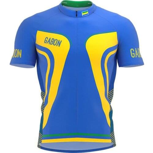 New 2021 GABON Summer Multi Types Cycling Jersey Team Men Bike Road Mountain Race Riding Bicycle Wear Bike clothing Quick Dry