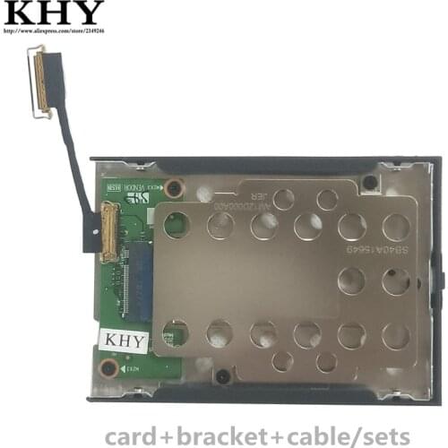 Original M.2 Adapter&HDD Bracket ASM for ThinkPad A475 A485 T470 T480 SSD NVMe M.2 Adapter &cable FRU 01AX994 00UR496 02DL692