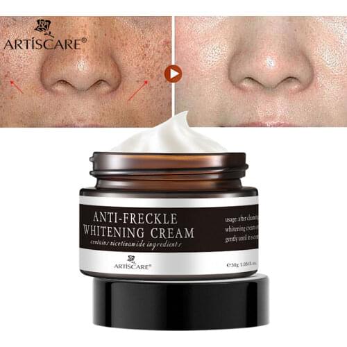 Whitening Face Cream for Removal Freckles and Dark Spots Skin Repair Whitening and Moisturizing Remove Sunburn Whitening Cream