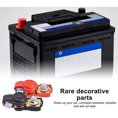 Portable Battery Terminals Mini Battery Terminal Heavy Duty Car Truck Connector Cable Clamp Preservative Durable Car Accessories