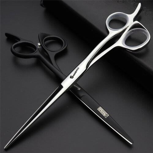 Sharonds 5.5/6/6.5 inch black haircuts genuine professional hairdressing style scissors cut barber scissors Barber Shop haircuts