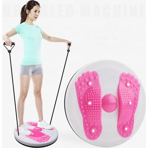 Waist Twisting Disc Board Twist Boards Foot Massage Plate Twister Exercise Gear Workout Home Gym Body Building Fitness Equipment