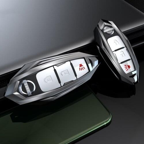 High quality aviation zinc alloy car key cover for Nissan Teana Sylphy Qashqai Pathfinder ARMADA Altima Sentra Sima auto parts