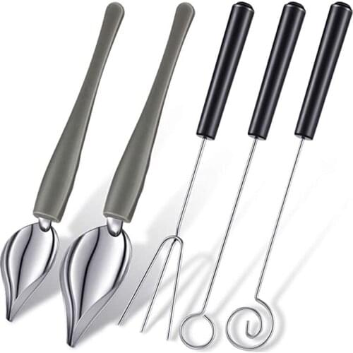 3 Pcs Candy Dipping Tools Chocolate Dipping Fork Spoons Set 2 Pieces Culinary Decorating Spoons for Decorative Plates