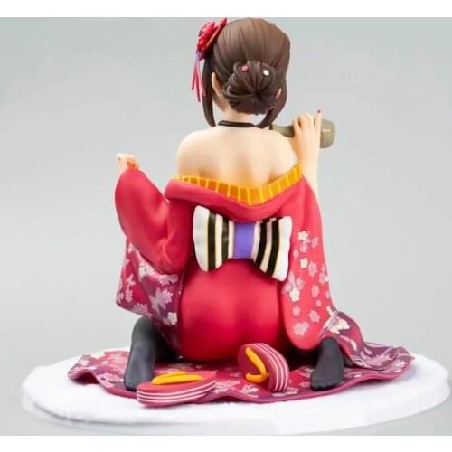 Anime Native Little Devil Motaro Long Sleeve Kimono Gentleman Version Sitting Sexy Girl Boxed Figure