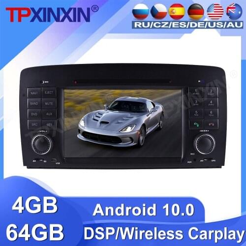 64G For Mecerdes Benz R W251 2006 - 2012 Android Car Radio Tape Recorder video Multimedia Player GPS Navigation IPS HD Screen