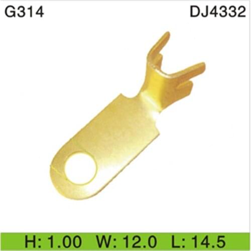 Free shipping 1000pcs Car Electronics & Motorcycle Accessories & Parts G314 Female terminal connector