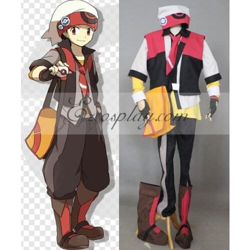 Pocket Monsters Cosplay Ruby Adult Halloween Costume E001