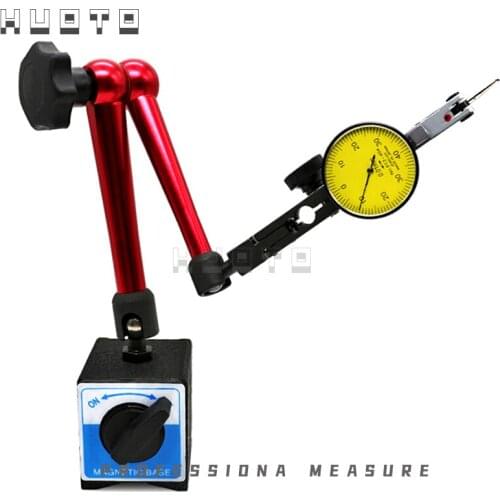 Magnetic base with fine adjustment Universal Large Dial Test Indicator Gauge Magnetic Stand holder For Equipment Calibration
