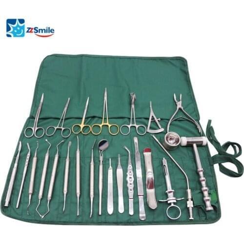 Dental Instruments Kit Dental Implant Surgery Instrument Set 26pcs