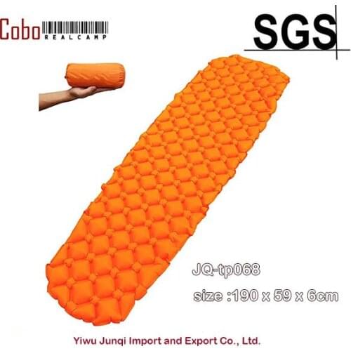 TPU OUTDOOR CAMPING INFLATABLE AIR MAT MATTRESS PAD HIKING SLEEPING BED STRICT