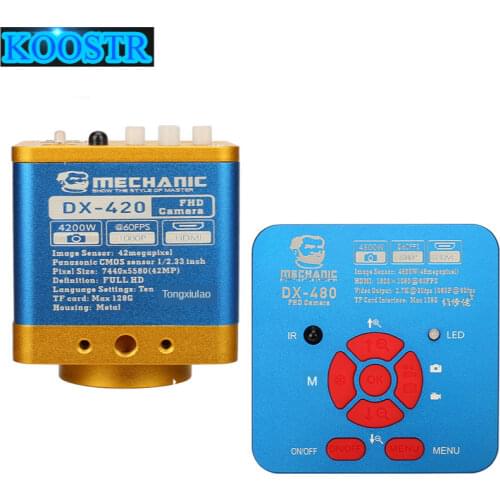 MECHANIC HD 48 Million Pixels High-Resolution Microscope Camera Eyepiece Free Measurement Software High Resolution For WIN10/7/8