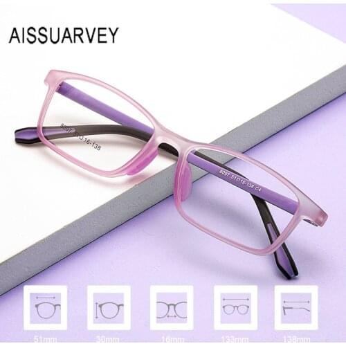 Sport Style Glasses Frames for Boy Eyeglasses Frame for Girl Optical Students Prescription Eye Wear Rectangle Flexible Glasses