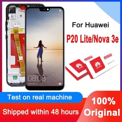 Original 5.84'' 2280x1080 LCD Replacement For Huawei P20 Lite / Nova 3e Display Touch Screen Digitizer Assembly ANE-LX1 ANE-LX3
