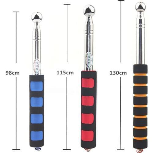 115CM Hollowing Drum Hammer Sound Detection Inspection Thickened Telescopic Rod Detection Hammer Test Hammer Tool