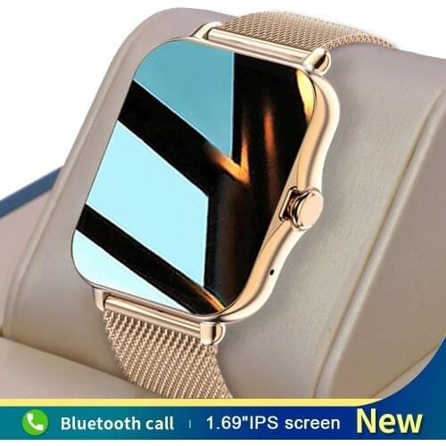 2021 NEW Bluetooth Call Smart Watch Men Women Smartwatch ECG Fitness Tracker Waterproof 1.69 inch touch screen For Android iOS