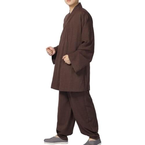 UNISEX 7colors Summer&Spring zen lay meditation uniforms Buddhist monk lohan arhat clothing shaolin kung fu suits green/red/blue