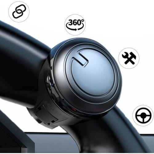 Car Steering Wheel Power Steering Ball 360 Degree Steering Wheel Knob Ball Power Steering Handle Ball Booster Strengthener