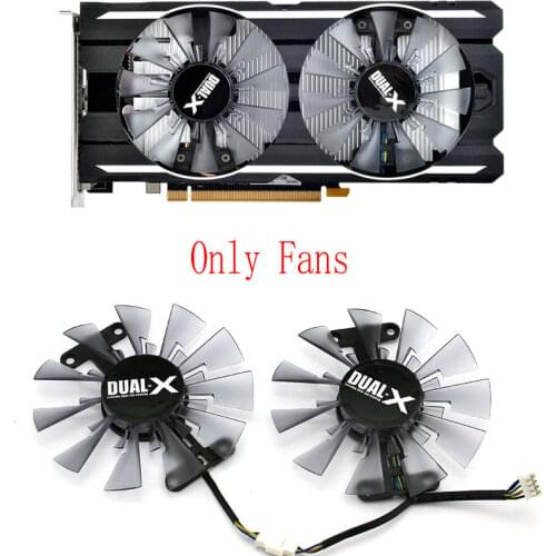 Original for Sapphire R7 260 360 460 560 D5 Graphics card cooling fan GA91S2H DC12V 0.35A Only Fans 1Set