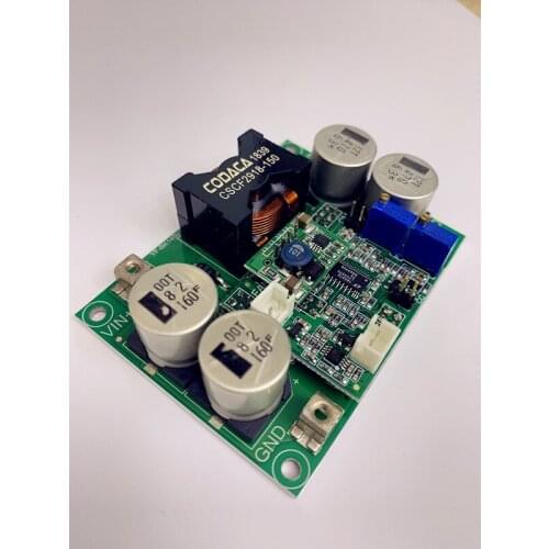 High voltage 140V input DC-DC step-down power output 5V-55V/8A-15A Synchronously rectified aluminum substrate