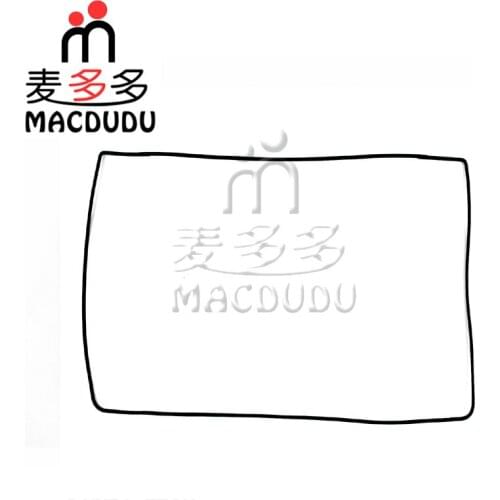 100pcs/lot New for Macbook Air 13.3" A1369 A1466 LCD SCREEN DISPLAY Rubber Middle Frame Bezel Ring 2010-2015 Years