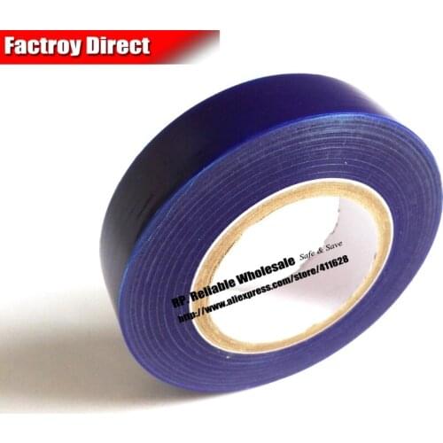 30mm* 200M*0.05mm Aluminum alloy Appliance, Watch Surface Protective Film Tape, Blue, Single Adhesive