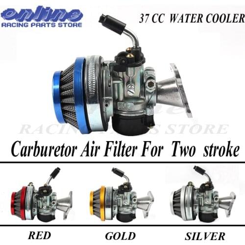 49cc 50cc 60 66 80cc 2 Stroke Carburetor Air Filter Carb Fit two stroke Motorized Bike Bicycle mini Motor bike ATV